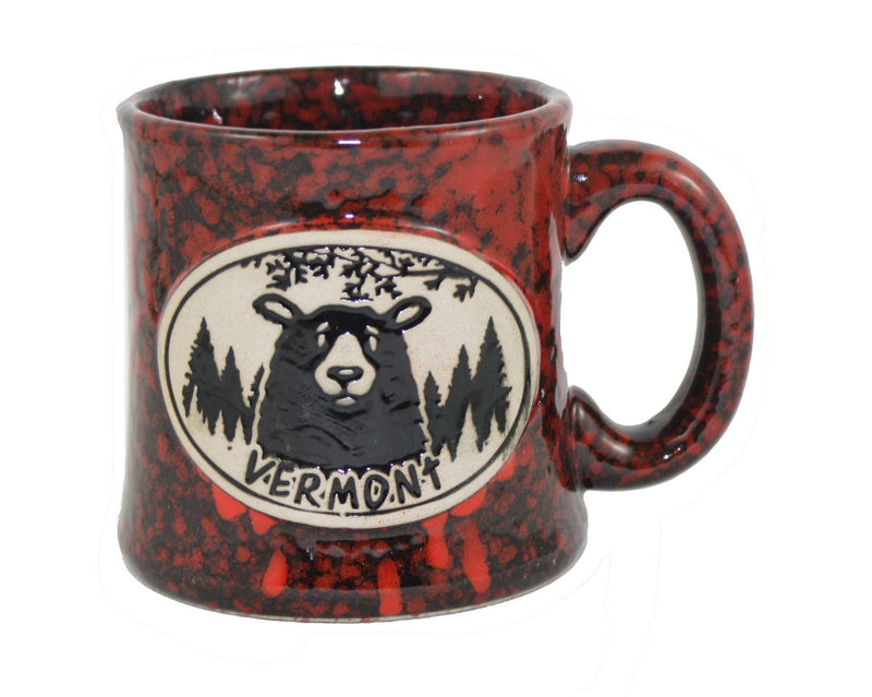 Vermont Mottled Bear Mug - - Shelburne Country Store