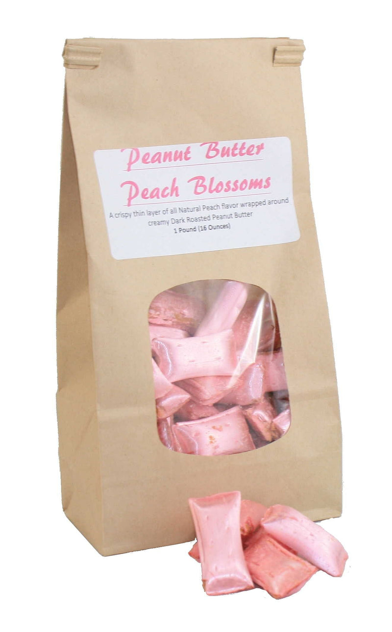 Peanut Butter Peach Blossoms - 1 Pound - Shelburne Country Store