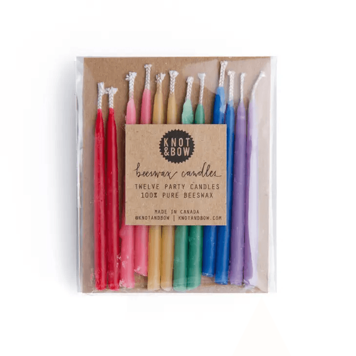 Assorted Beeswax Birthday Candles - Shelburne Country Store