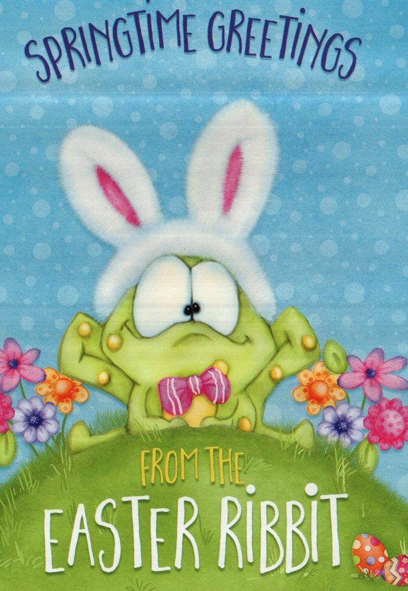 Greetings from the Easter Ribbit Card - Shelburne Country Store