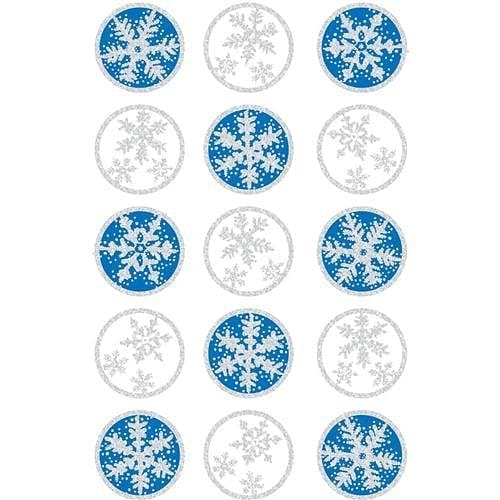 Mrs. Grossman's Stickers-Snowflake Seals - Shelburne Country Store