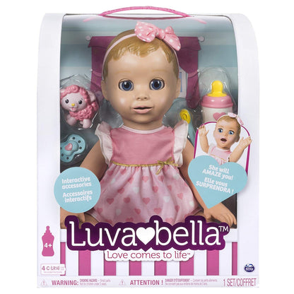 Luvabella Blonde Hair - Responsive Baby Doll with Realistic Expressions and Movement - Shelburne Country Store