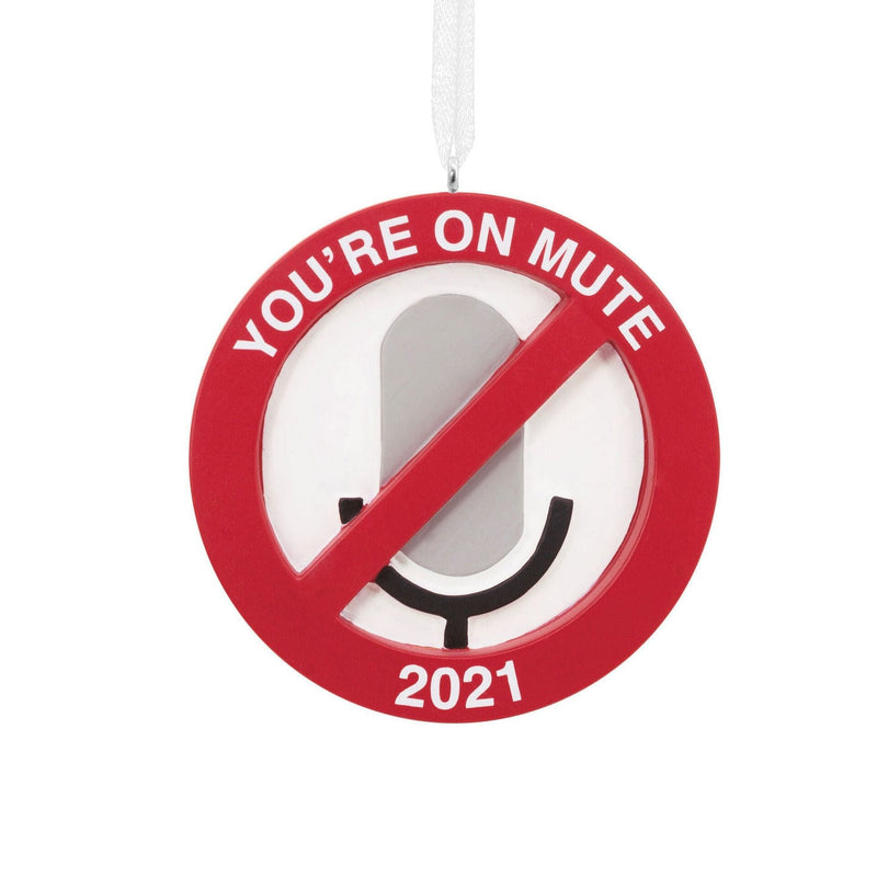 You're on Mute - Dated 2021 Ornament - Shelburne Country Store