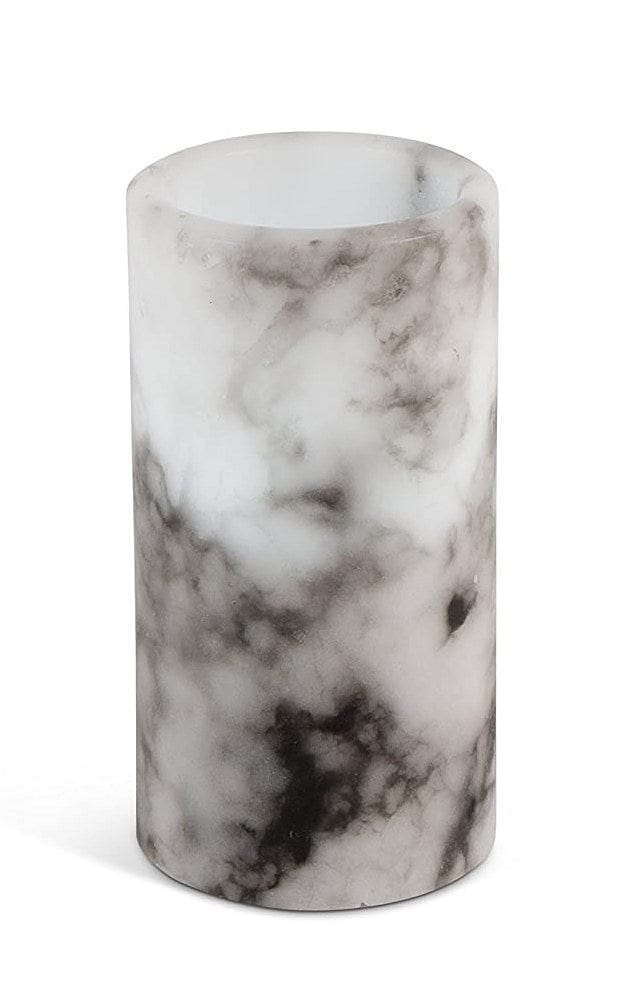 Everlasting Glow Home Marbled Wax Full Body Glow Candle, 3" x 6" - Shelburne Country Store