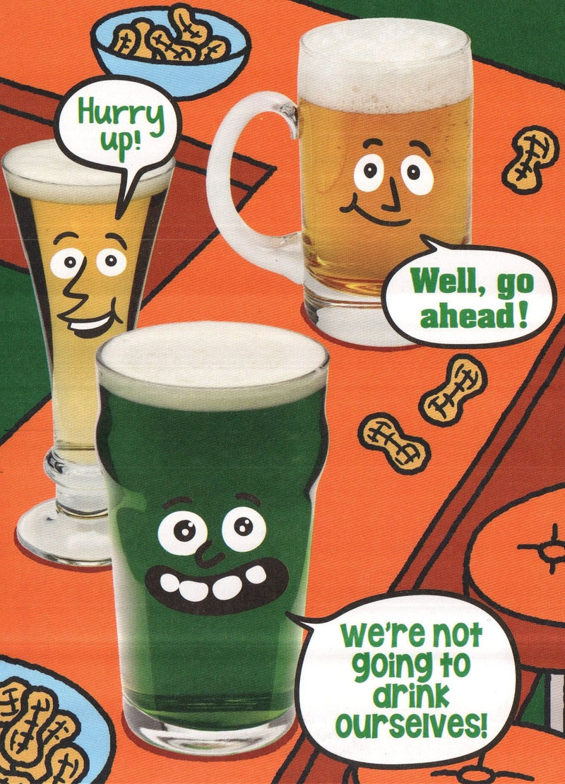 We're not going to drink ourselves! St.Patrick's Day Greeting Card - Shelburne Country Store