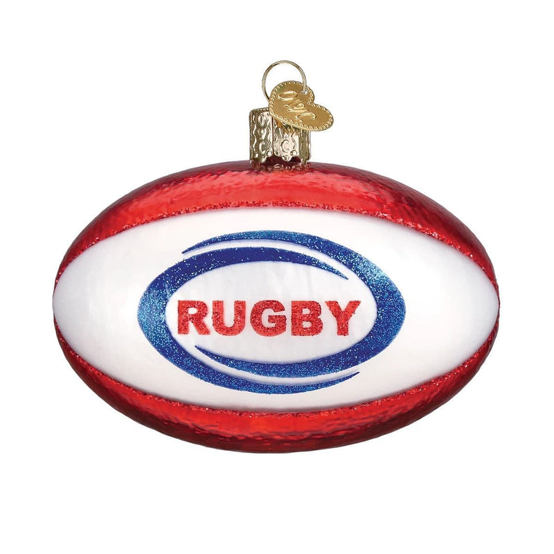 Rugby Ball Ornament - Shelburne Country Store
