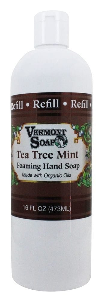 Vermont Soapworks Tea Tree Mint - Foaming Soap Refill (16oz) - Shelburne Country Store