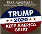 Trump 2020 Oval Flex Magnet - Shelburne Country Store