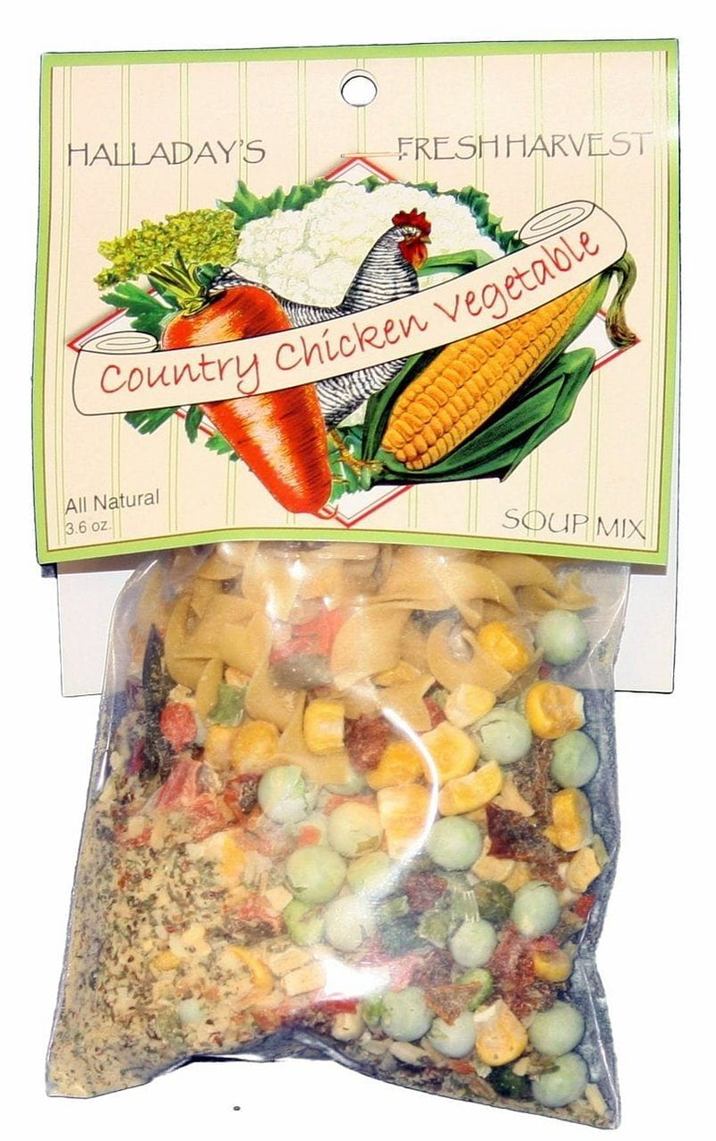 Halladays Country Chicken Vegetable Soup Mix - Shelburne Country Store