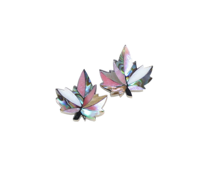 Wild Pearle Maple Leaf Blush Earrings - Shelburne Country Store