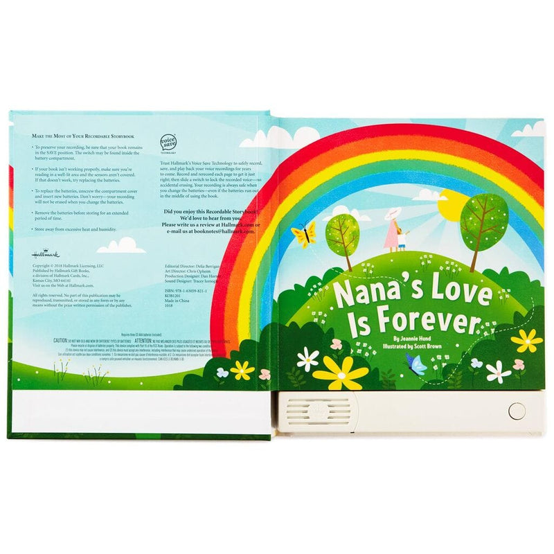 Nana's Love Is Forever Recordable Storybook - Shelburne Country Store