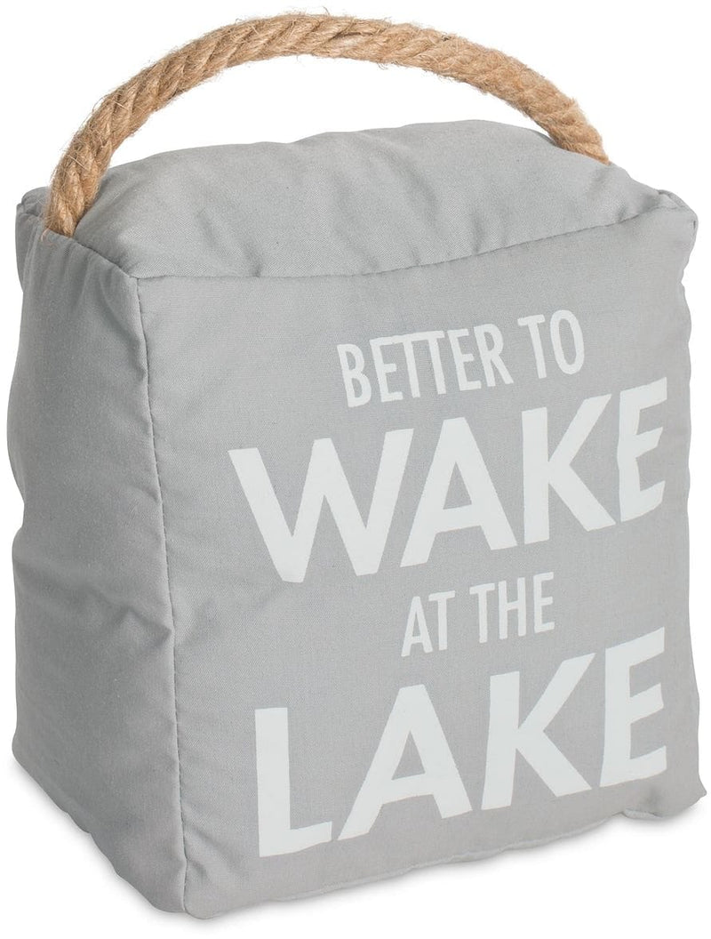Better To Wake At The Lake Door Stopper - Shelburne Country Store