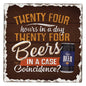 24 Beers Single Coaster - Shelburne Country Store