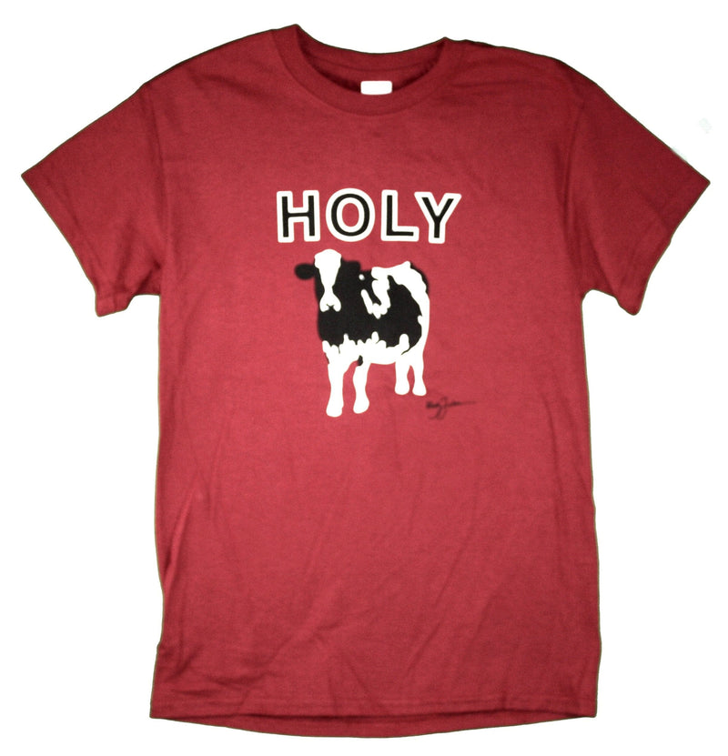 Woody Jackson Holy Cow T-shirt - - Shelburne Country Store