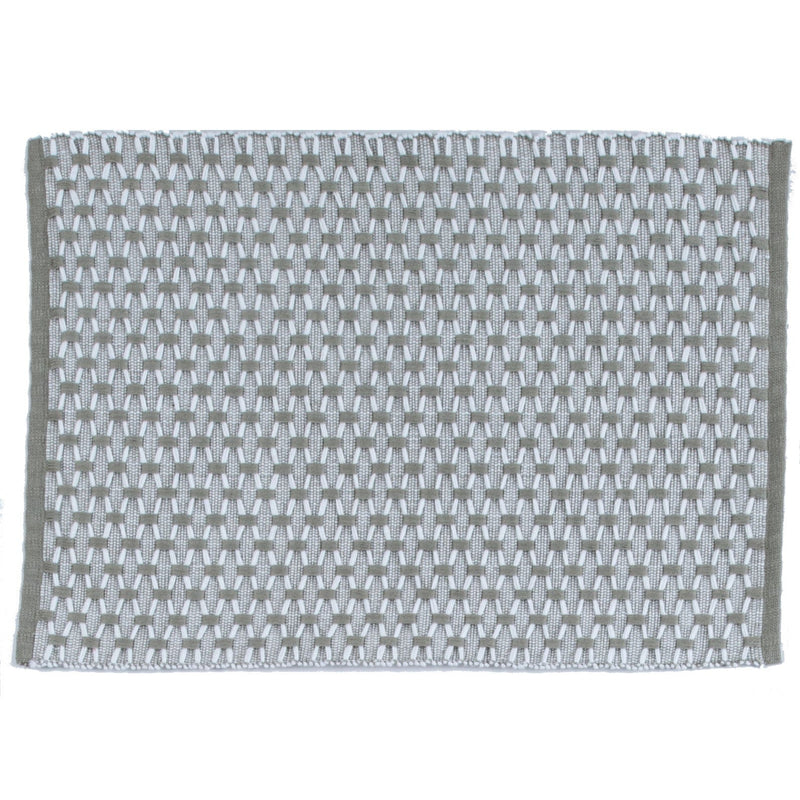 Gray Textured Placemat - Shelburne Country Store