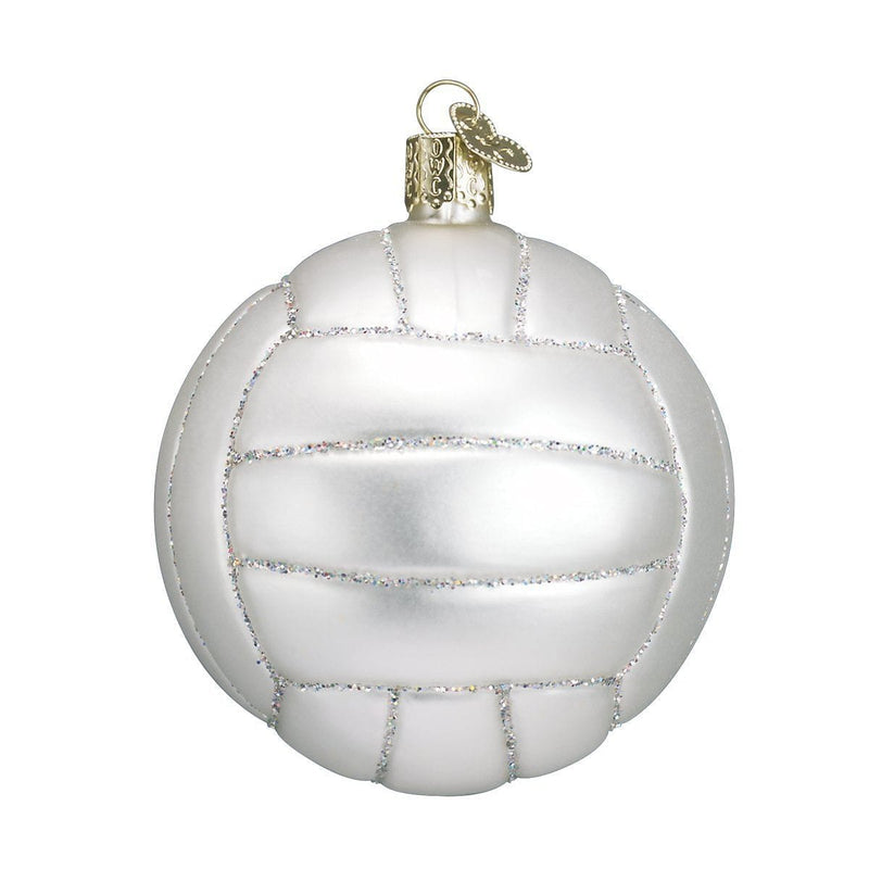 Old World Christmas Volleyball Glass Ornament - Shelburne Country Store