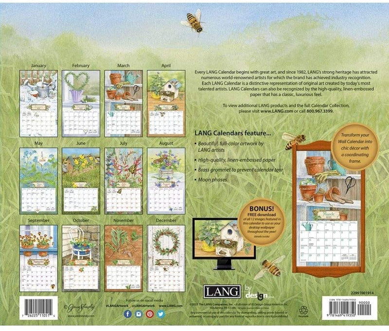 2022  Herb Garden  Wall Calendar - Shelburne Country Store