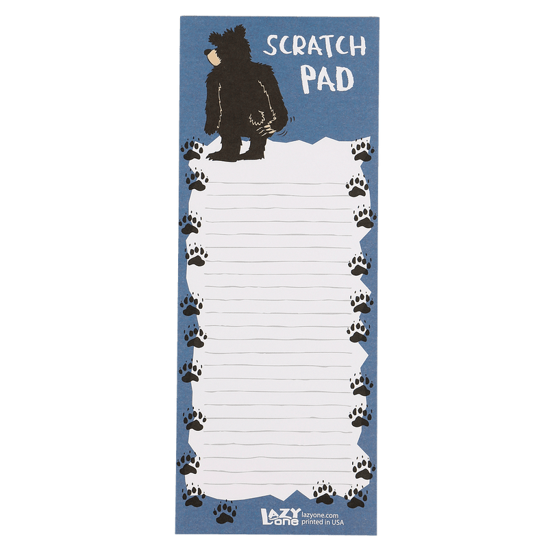 Magnetic Notepad - Bear Scratch Pad - Shelburne Country Store