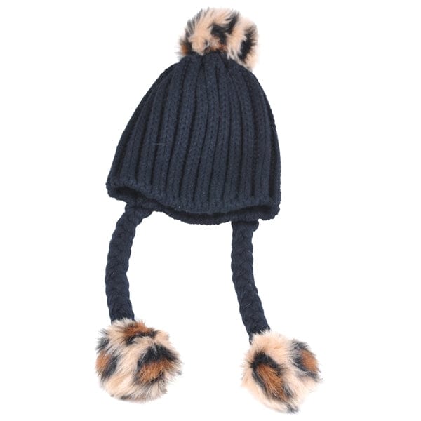 Knitted Hats With Poms - - Shelburne Country Store