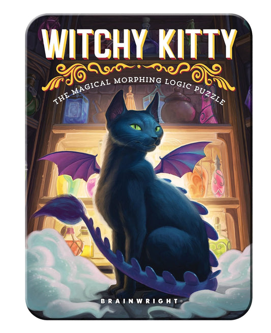 Witchy Kitty Magical Morphing Logic Puzzle - Shelburne Country Store