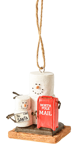 S'mores Letters to Santa Ornament - Shelburne Country Store