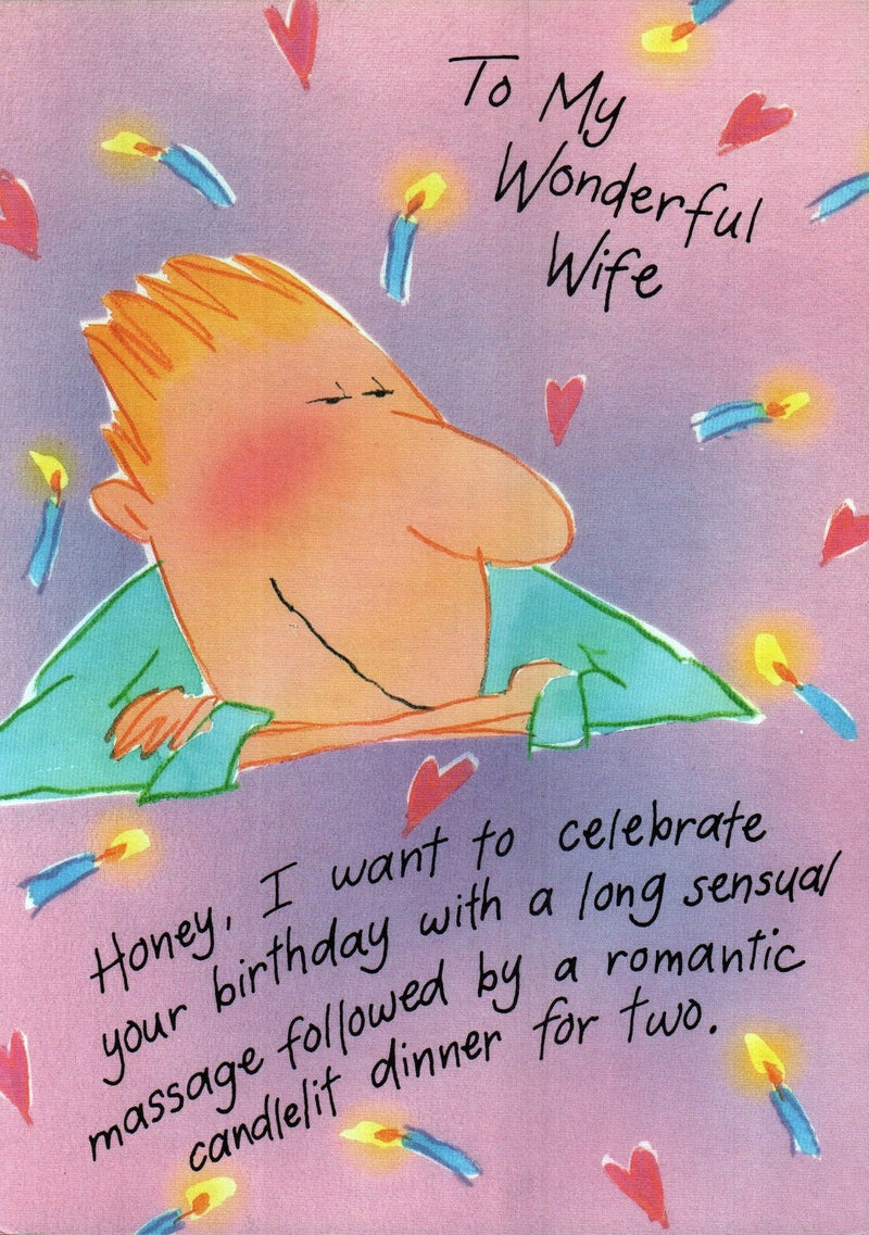 Wonderful Wife Birthday Card - Shelburne Country Store