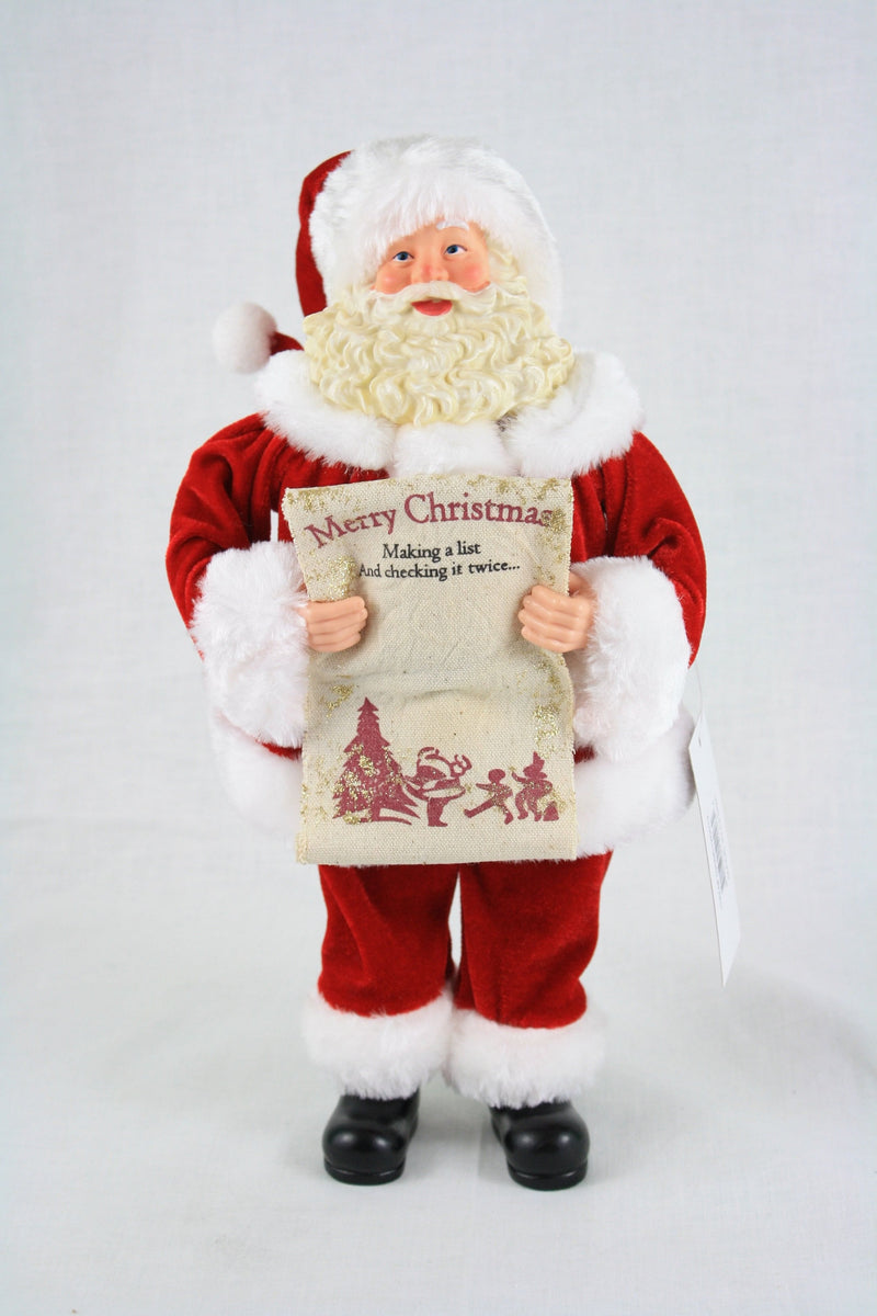 Making a List Santa - 12 Inch - Shelburne Country Store