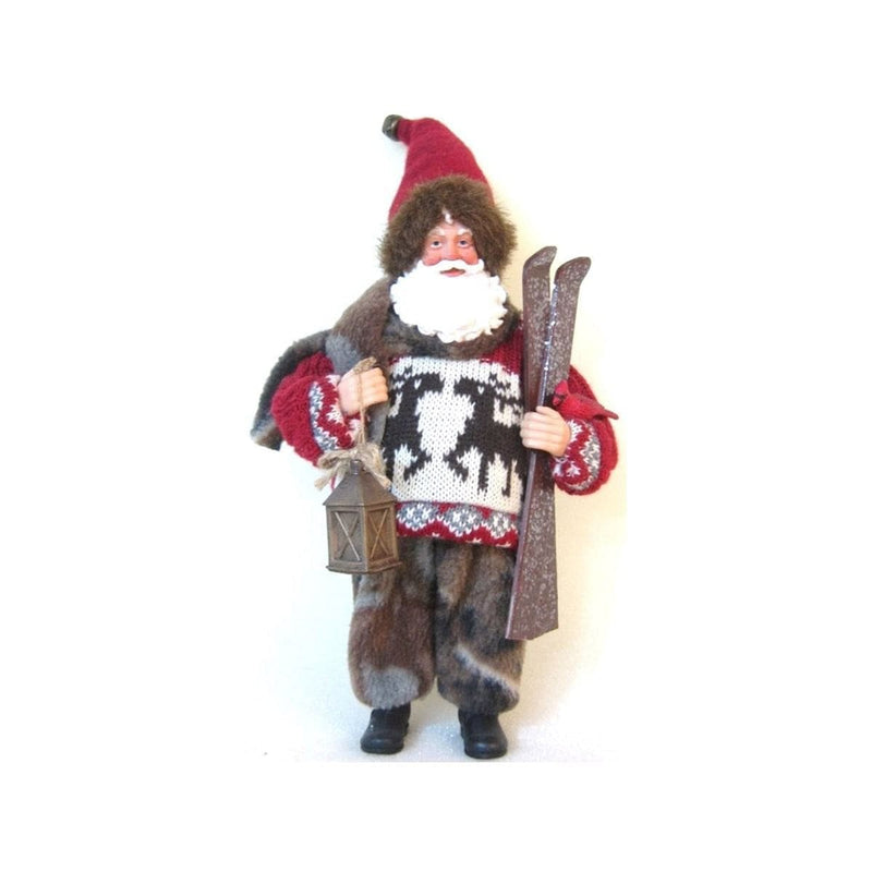 11 Inch Santa Figurine - - Shelburne Country Store