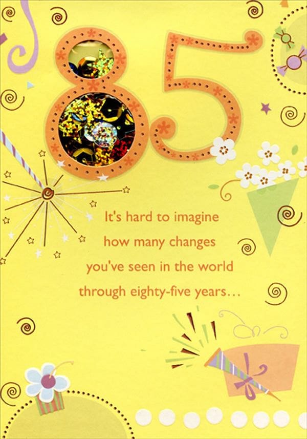 85 Its Hard To Imagine  Birthday Card - Shelburne Country Store