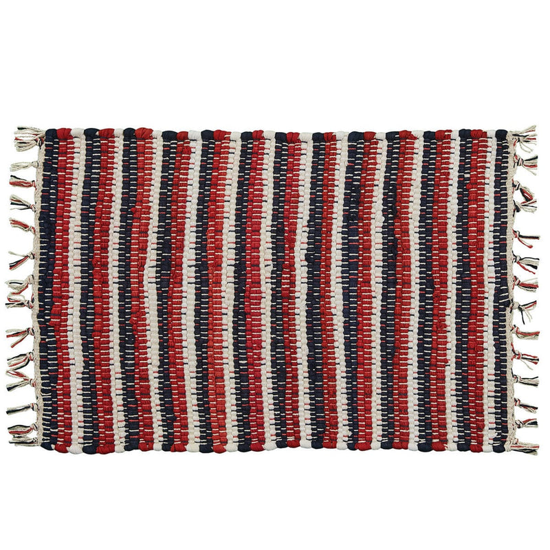 Stars & Stripes Chindi Placemat - Shelburne Country Store