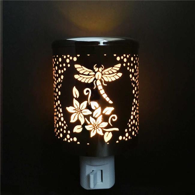 Silvertone Silhouette Nightlight - Dragonfly - Shelburne Country Store