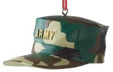 Military Hat Ornament - Army - Shelburne Country Store