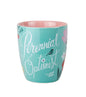 Perennial Optimist Curved Ceramic Mug - Shelburne Country Store