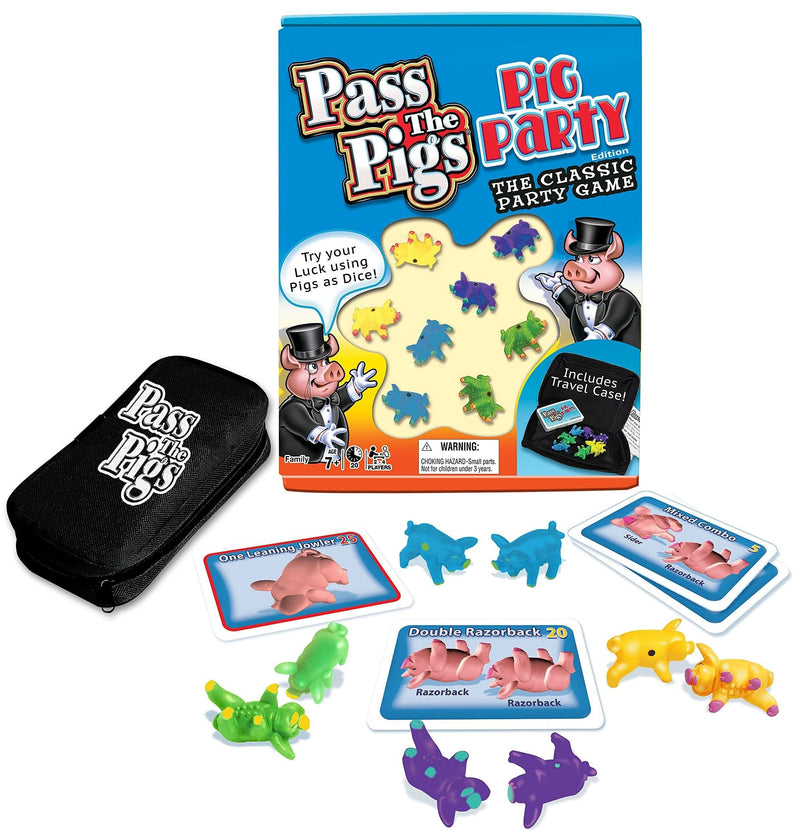 Pass The Pigs Pig Party Classic Party Game - Shelburne Country Store