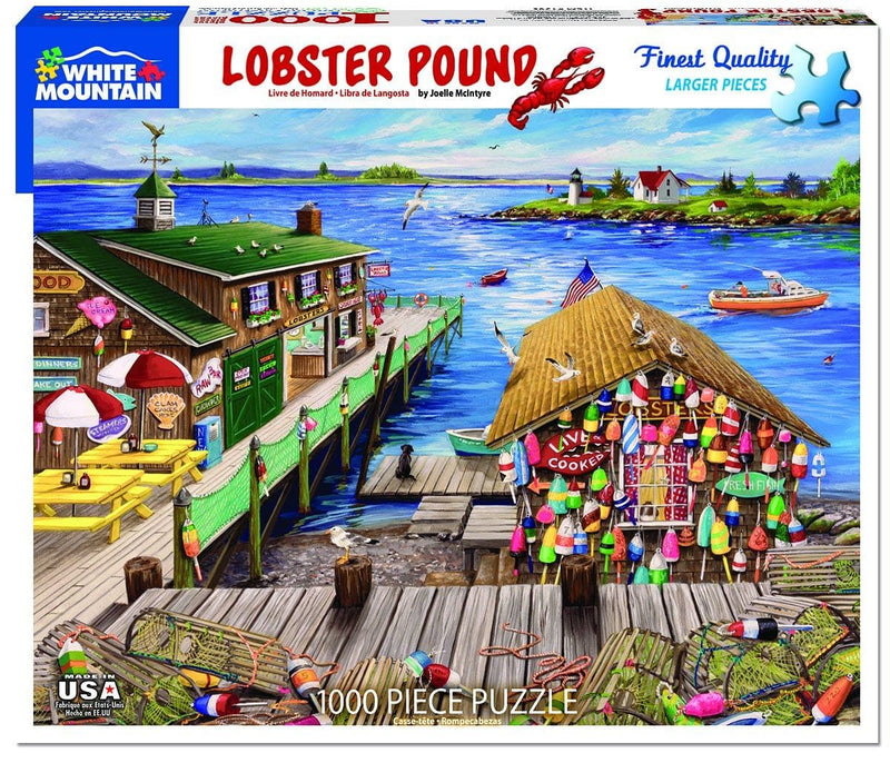 Lobster Pound - 1000 Piece Jigsaw Puzzle - Shelburne Country Store