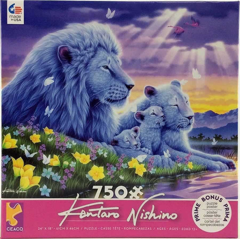 Lions Happiest Moments  750 Piece Puzzle - Shelburne Country Store