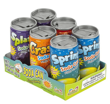 Soda Can Fizzy Candy - Shelburne Country Store