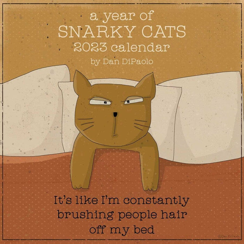 Year of Snarky Cats 2023 Wall Calendar - Shelburne Country Store