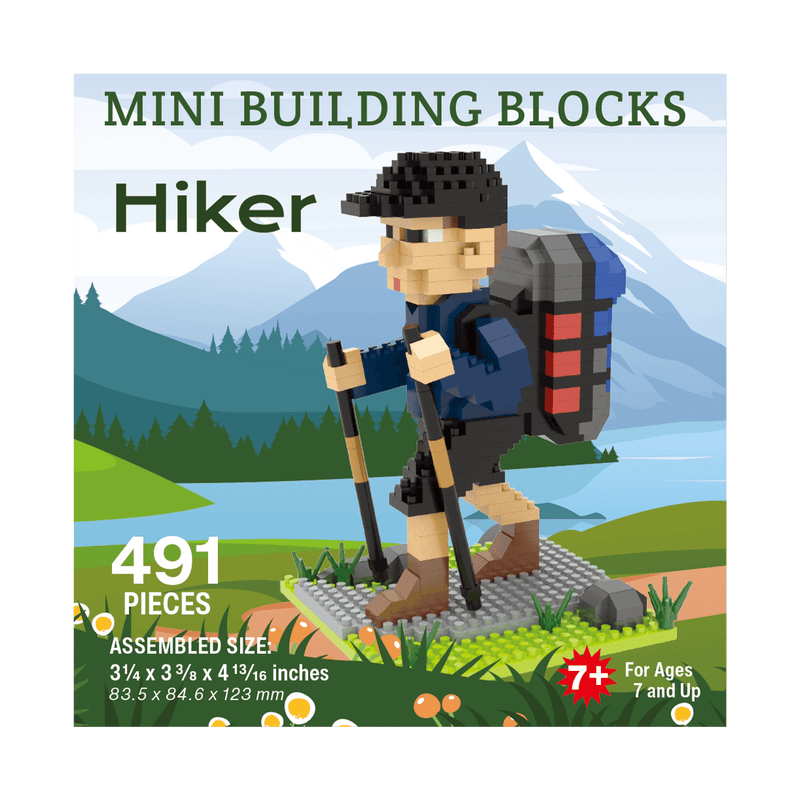 Mini Building Blocks - Hiker - Shelburne Country Store