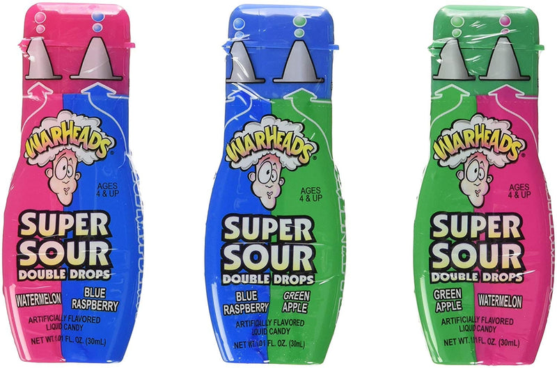 Warhead Sour Double Drops - Case of 24 - Shelburne Country Store
