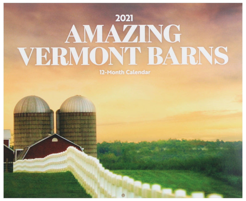 2021 Amazing Vermont Barns Calendar - Shelburne Country Store