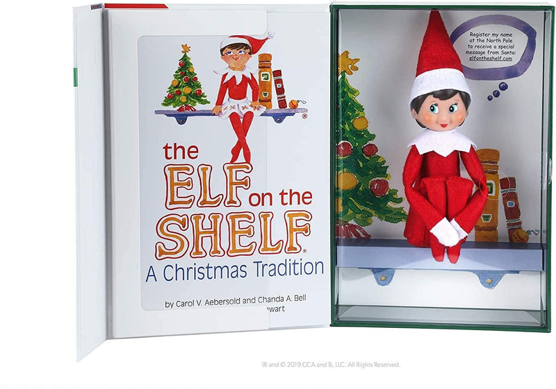 The Elf on the Shelf - Girl Light Tone - Shelburne Country Store