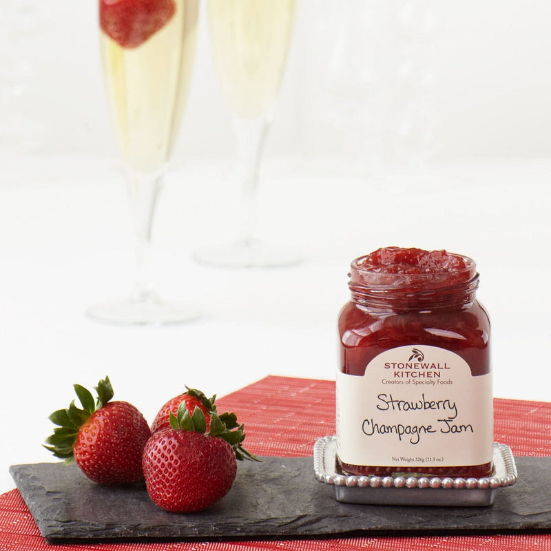 Stonewall Kitchen Strawberry Champagne Jam - Shelburne Country Store