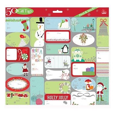 50 Peel & Stick Gift Tags - Shelburne Country Store
