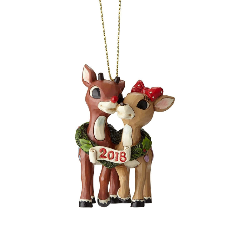2018 Rudolph with Clarice - Dated Ornament - Shelburne Country Store