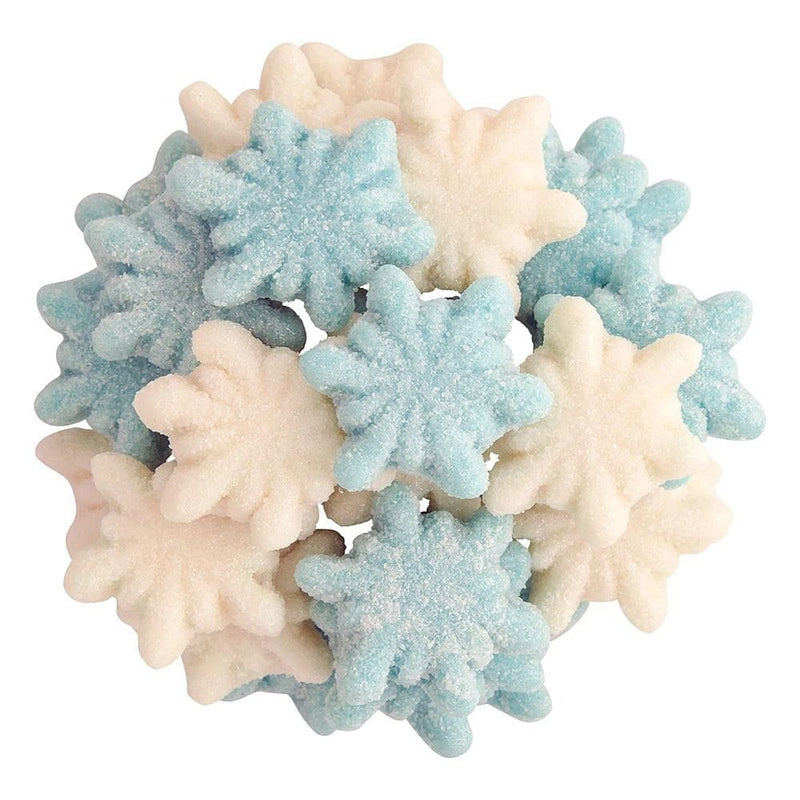Gummy Glitter Snowflakes - 1 Pound - Shelburne Country Store