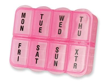 7 Day Plastic Pill Box - - Shelburne Country Store