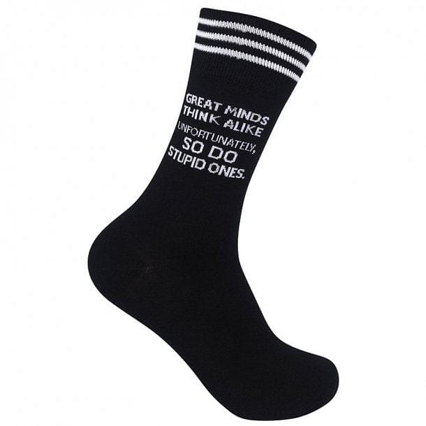 Great Minds Think Alike Socks - Shelburne Country Store