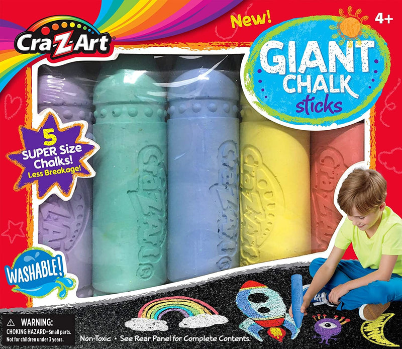 Cra-Z-Art 5Ct Super Jumbo Chalk Sticks - Shelburne Country Store