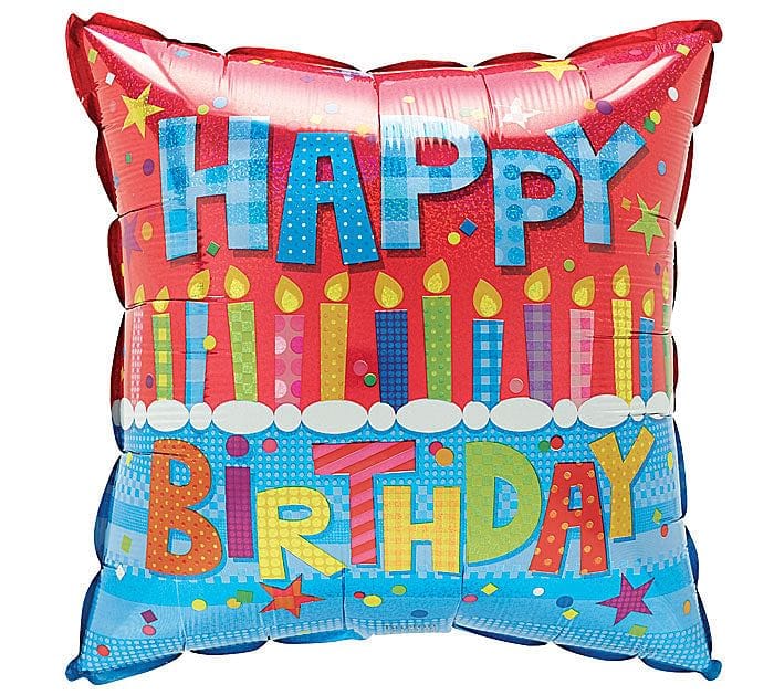 Happy Birthday Cake 17" Balloon - Shelburne Country Store